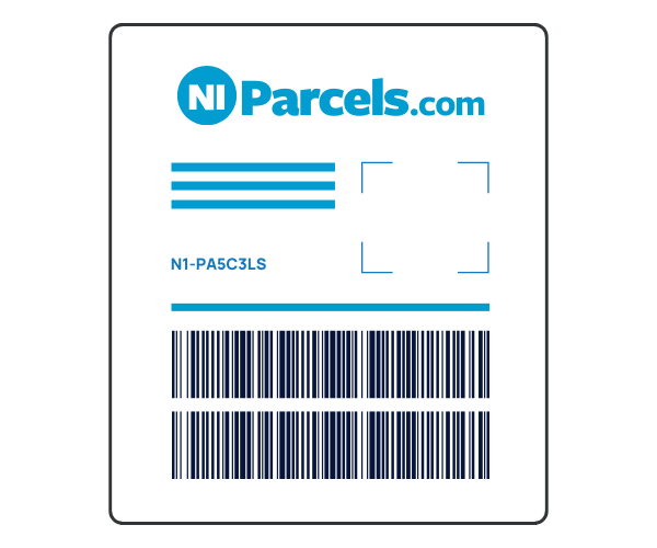 NI Parcels Label